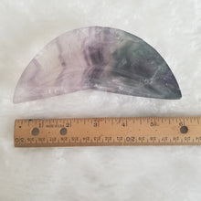 Load image into Gallery viewer, Rainbow Fluorite Moon Bowl