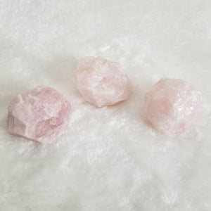 Rose Quartz Rough (not polished)