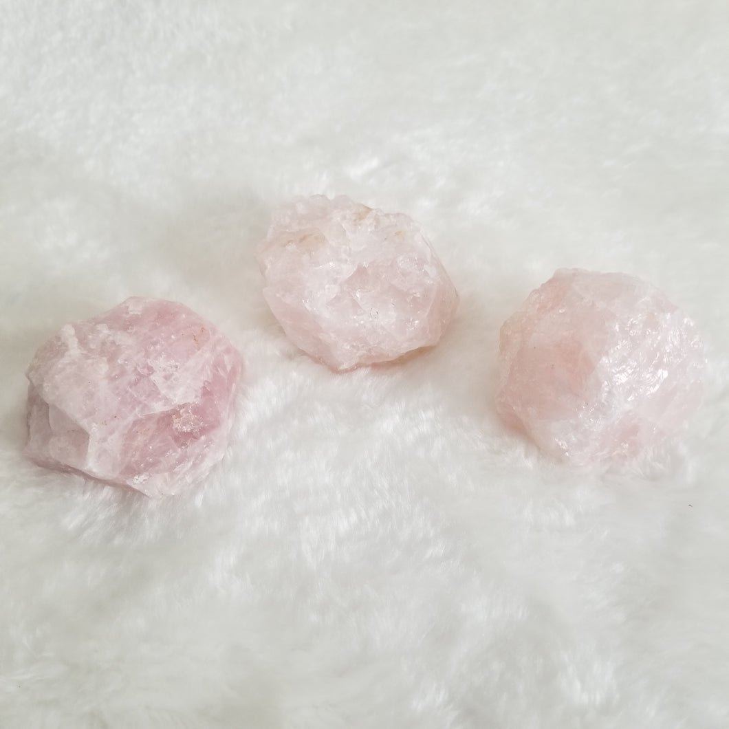 Rose Quartz Rough (not polished)