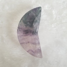Load image into Gallery viewer, Rainbow Fluorite Moon Bowl
