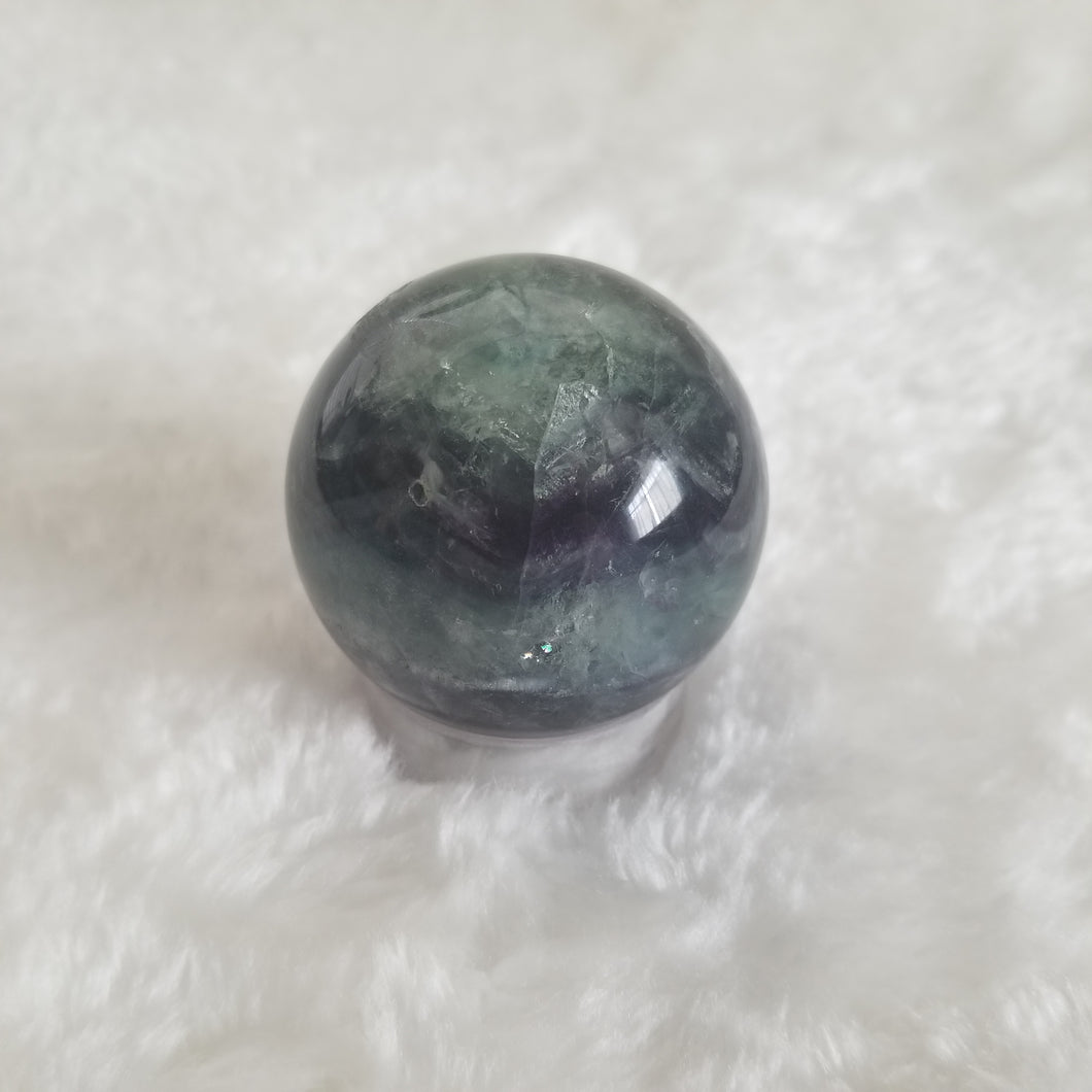 Rainbow Fluorite Sphere